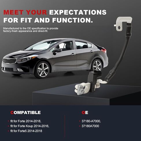 كابل بطارية سلبي لـ Forte 2014-2018، Forte Koup 2014-2016، Forte5 2014-2018 37180A7000 مجموعة مستشعر البطارية in Saudi Arabia