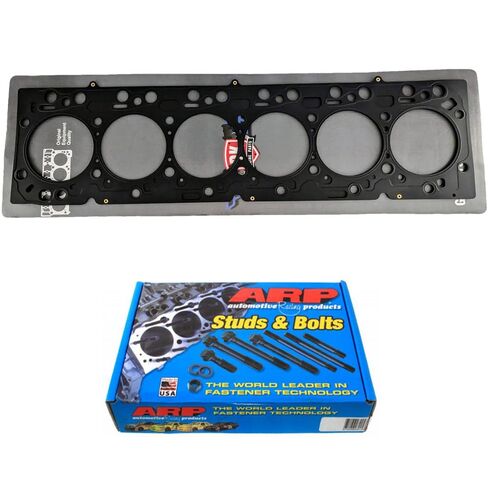 ARP Head Studs & DK Head Gasket - Fits 2007-2018 Ram 6.7L Cummins 2500 3500 in Saudi Arabia