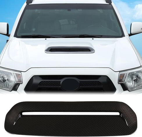 غطاء فتحة تهوية الهواء الأمامي من Aunginsy متوافق مع Toyota Tacoma 2013 2014 2015 غطاء حماية السيارة بفتحة تهوية لتدفق الهواء ومدخل الجسم وغطاء حماية لمنفذ عادم المحرك الأمامي وإكسسوارات خارجية ABS in Kuwait
