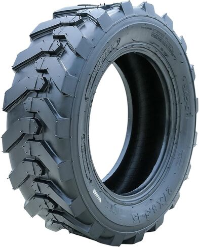 Set of 4 (FOUR) Forerunner SKS-5 Industrial Skid Steer All-Season Tires-27X8.5-15 27X8.5X15 Load Range 6-Ply BSW Black Side Wall in Saudi Arabia