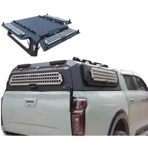 Aluminum Canopy Foldable Compatible for Ford Ranger Compatible for Dodge Ram Compatible for Mazda 2006 Pickup Truck Canopy Hard Top Topper Camper Steel Canopy in Kuwait