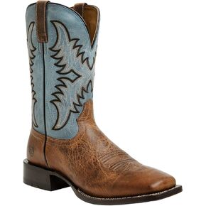 ARIAT Men's Cattle Creek Western Boot Broad Square Toe Brown 10 D(M) US in Saudi Arabia