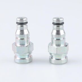 أداء التيار المتردد أنثى M10 x 1.0 أسطوانة القابض التابعة للخط الهيدروليكي المقعر المناسب، فولاذ الزنك، حزمة من 2 in Kuwait