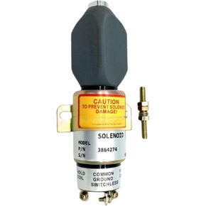 Shut Off Solenoid Valve 3864274 For Cummins 6CT 8.3 For CAT 3064 3066 in Saudi Arabia