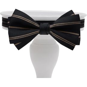 Men's Black Pre-Tied BowTie, formal tuxedo, suitable for weddings, masons and formal occasions in Saudi Arabia