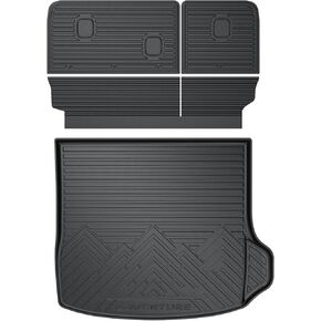 T TGBROS البضائع حصيرة مخصص صالح ل 2014-2023 دودج تشالنجر جميع الأحوال الجوية البضائع الجذع بطانة كل موسم الجذع حصيرة عدم الانزلاق الأسود in Kuwait