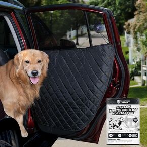 واقي باب السيارة للكلاب، 2 قطعة. بطانة مبطنة مضادة للخدش مع مشابك قابلة للتعديل وكوب شفط، مقاس عادي (28.3 بوصة × 21.7 بوصة) يناسب السيارات الصغيرة والمتوسطة، ويحمي أبواب السيارة من خدوش الكلاب in Kuwait