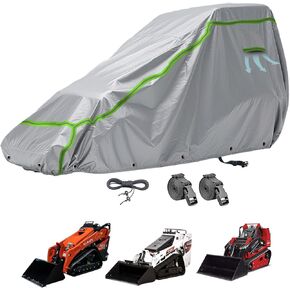 Open Cab Skid Steer Cover Compatible with Bobcat, Kubota, Toro Dingo, New Holland, Vermeer, Ditch Witch, Kanga etc. Skid Steer Loader Cover with 600D Heavy Duty Oxford, with Air Vents. in Saudi Arabia