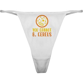 CafePress Microbiology Funny Biologist You Can Classic Thong Underwear, Womens Panties in Saudi Arabia
