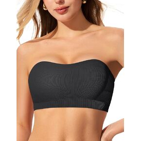 حمالات صدر بدون حمالات للنساء حمالة صدر لاسلكية غير قابلة للانزلاق من السيليكون مبطنة وقابلة للتحويل in Kuwait