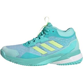 adidas Womens Crazyflight 6 Mid Indoor Volleyball Volleyball Sneakers Shoes - Blue in Saudi Arabia