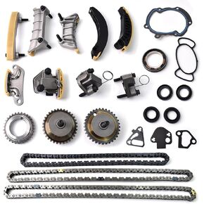 3.6 Timing Chain Kit w/4 VVT & Oil Pump & Water Pump for Chevy Camaro Equinox Traverse, GMC Terrain Acadia, Cadillac XTS Buick Lacrosse 2.8L 3.0L 3.6L V6# 9-0753S in Kuwait