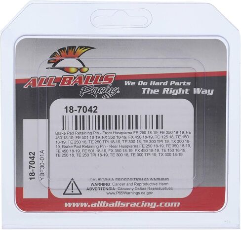 All Balls Caliper Bolt Kit (18-7042) Replacement for Husqvarna FE 250 2018 2019, FE 350 2018 2019, FE 450 2018 2019, FE 501 2018 2019, FX 350 2018 2019, FX 450 2018 2019 in Saudi Arabia