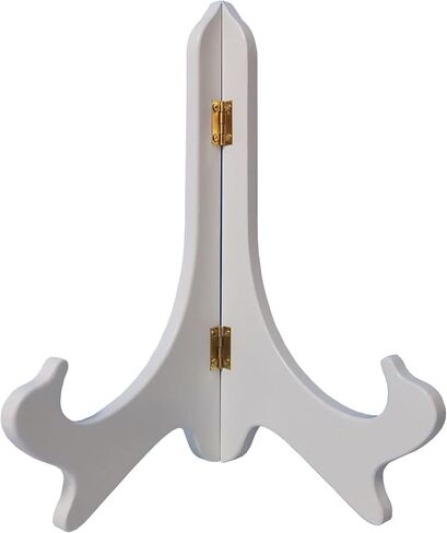Studio Decor 10" White Display Easels – Decorative Freestanding Easel Stands for Frames, Signs & Art, Indoor Use, Mixed Sizes, MDF/Jute/Iron Construction, 12 Pack in Saudi Arabia