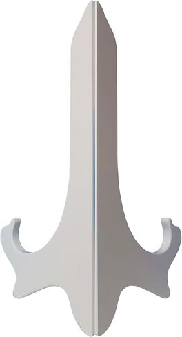Studio Decor 10" White Display Easels – Decorative Freestanding Easel Stands for Frames, Signs & Art, Indoor Use, Mixed Sizes, MDF/Jute/Iron Construction, 12 Pack in Saudi Arabia