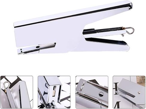 Housoutil Metal Stapler Handheld Plier Stapling Tool Portable Office Desktop Book Binding Supplies for Document Filing in Saudi Arabia