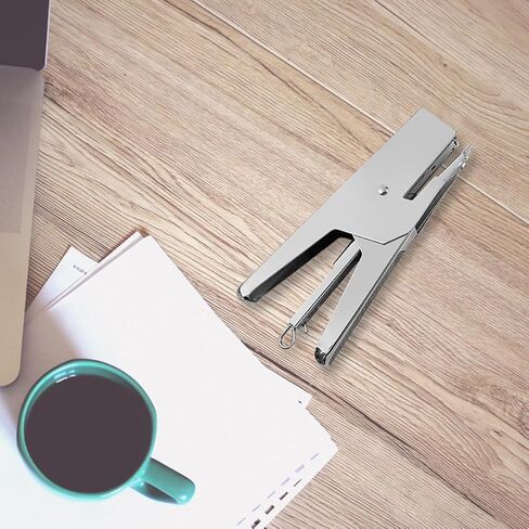 jojofuny Metal Plier Stapler Mini Desktop Binding Machine Labor Saving Handheld Office Stapler for File Binding and Student Stationery Use in Saudi Arabia