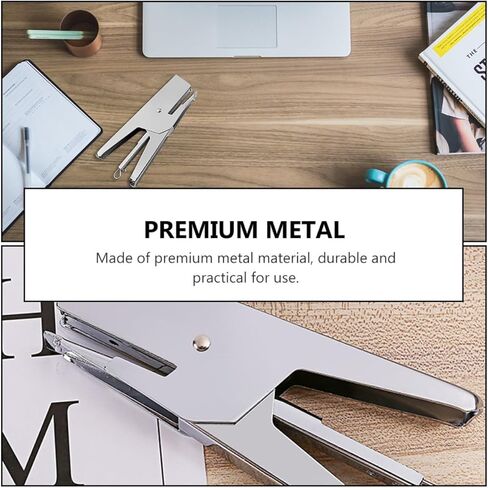 Metal Handheld Stapler Plier Style, Mini Office File Stapling Tool, Portable Desktop Binding Machine for School and Office Use in Saudi Arabia