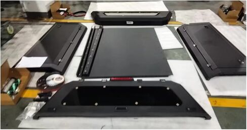 Aluminum Pickup Truck Canopy Compatible with Ranger XLS Waterproof Anti-Rust SmartCap Heavy-Duty Bed Camper Shell Locking Tailbox in Kuwait