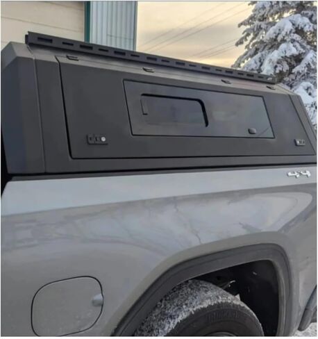 Aluminum Pickup Truck Canopy Compatible with Ranger XLS Waterproof Anti-Rust SmartCap Heavy-Duty Bed Camper Shell Locking Tailbox in Kuwait