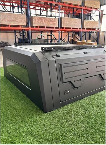 Aluminum Pickup Truck Canopy Compatible with Ranger XLS Waterproof Anti-Rust SmartCap Heavy-Duty Bed Camper Shell Locking Tailbox in Kuwait