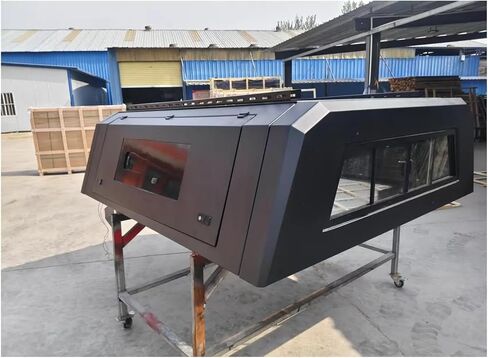 Aluminum Pickup Truck Canopy Compatible with Ranger XLS Waterproof Anti-Rust SmartCap Heavy-Duty Bed Camper Shell Locking Tailbox in Kuwait