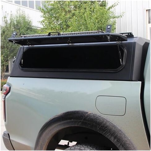 Aluminum Canopy Foldable Compatible for Ford Ranger Compatible for Dodge Ram Compatible for Mazda 2006 Pickup Truck Canopy Hard Top Topper Camper Steel Canopy in Kuwait