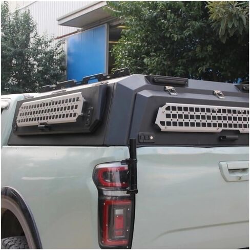 Aluminum Canopy Foldable Compatible for Ford Ranger Compatible for Dodge Ram Compatible for Mazda 2006 Pickup Truck Canopy Hard Top Topper Camper Steel Canopy in Kuwait