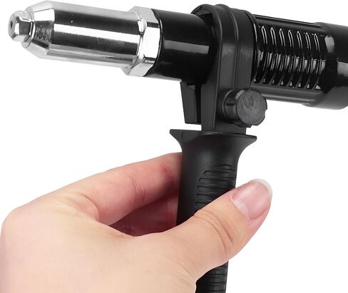 Car Pop Rivet Gun Adapter Kit, Vehicle Electric Power Rivet Drill Attachment with 2.4mm/3.2mm/4.0mm/4.8mm 4 Rivets Heads, Auto Cordless Power Drill Adaptor Kit, Universal Fit in Saudi Arabia