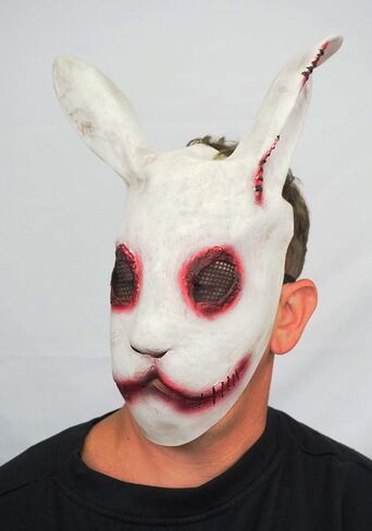 Acid Tactical Killer Bunny Halloween Mask Scary Evil Rabbit Mask in Saudi Arabia