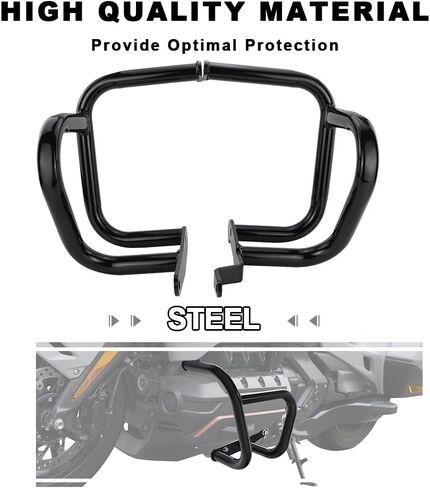 واقيات المحرك Xitomer المتوافقة مع قضبان التصادم 2025 Goldwing GL1800 المتوافقة مع أقفاص التصادم Goldwing GL1800 2018-2025 in Kuwait