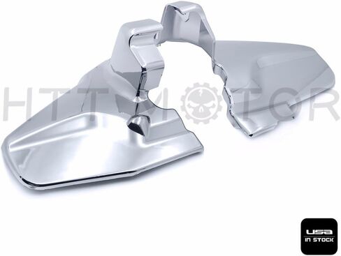 HTTMT MT445- أغطية الإطار الجانبي السفلي لمحرك الكروم متوافقة مع Goldwing GL1800 2001-2011 02 03 in Kuwait