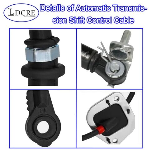 Automatic Transmission Shift Control Cable 33820-0C090 Replacement for Toyota Tundra 2007-2021 & Sequoia 2008-2022, Column Shifter Selector Cable OEM Fit in Saudi Arabia