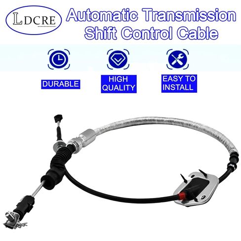 Automatic Transmission Shift Control Cable 33820-0C090 Replacement for Toyota Tundra 2007-2021 & Sequoia 2008-2022, Column Shifter Selector Cable OEM Fit in Saudi Arabia