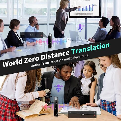 Scan Pen Translator for 142 Languages, Instant 2-Way Voice & Text Translation, OCR Scanning Dictionary Pen for Language Learners, Portable Speech-to-Text Device with Large Touch Screen in Saudi Arabia