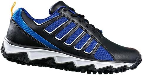 Men's Baseball Cleats Black Red Outdoor Lace-Up Non-Slip Spikes Shoes for Competition & Training Baseball Sneakers in Saudi Arabia