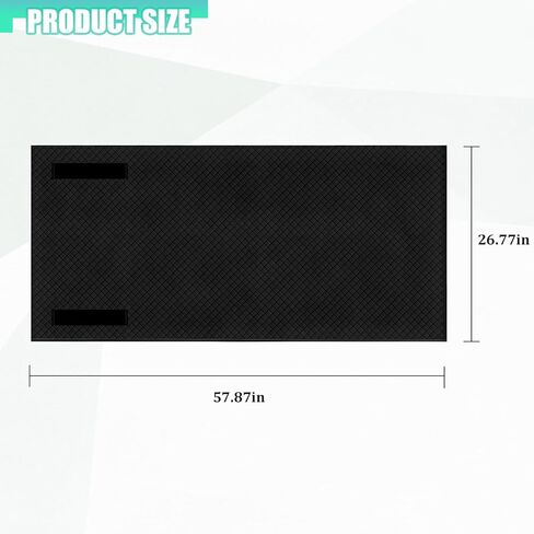 حصيرة السيارة السحرية المتدحرجة، 58 × 27 وسادة إصلاح قابلة للحمل تحت السيارة، حصيرة ميكانيكية لجراج السيارات قابلة للطي للعمل على الأرض، عالمية لسيارة ATV UTV سيدان in Saudi Arabia