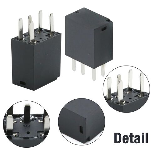 4 قطع 12077866 SPDT مرحل طاقة السيارة، 5 دبابيس 12VDC 10A مرحل السيارة، يستبدل 7866 5810-0202 in Kuwait