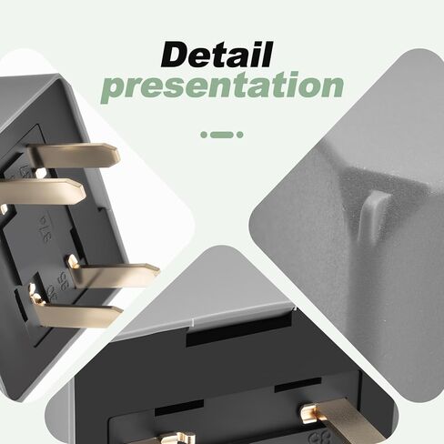7236 مرحل متعدد الوظائف للسيارات متوافق مع جنرال موتورز GM 4 Pin 1 Form A 40A 12VDC SPST استبدال 12177236 in Saudi Arabia