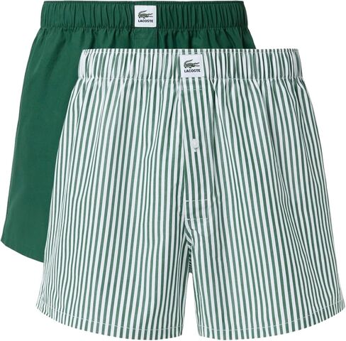 Lacoste Mens Cotton Poplin Boxers in Kuwait