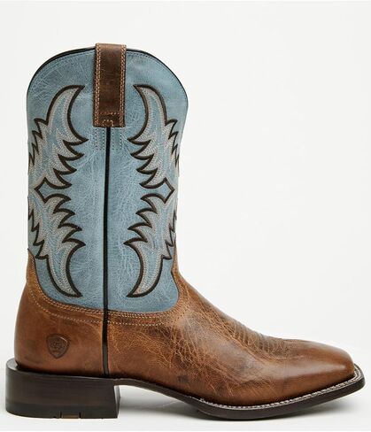 ARIAT Men's Cattle Creek Western Boot Broad Square Toe Brown 10 D(M) US in Saudi Arabia