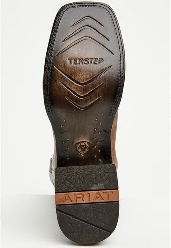 ARIAT Men's Cattle Creek Western Boot Broad Square Toe Brown 10 D(M) US in Saudi Arabia