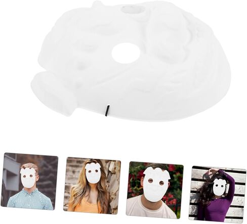 Unpainted Pig Mask for Crafting Safe PVC Material for Masquerade Halloween and Cosplay Events Create Memorable Moments Design in Saudi Arabia