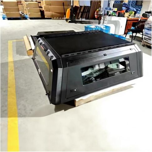 غطاء علوي لشاحنة بيك اب 4 × 4 للطرق الوعرة متوافق مع سيارة تشيفي سيلفرادو 1500 جي إم سي سييرا شديدة التحمل من الألومنيوم مقاومة للتسرب، مظلة علوية صلبة Hilux Vi in Kuwait