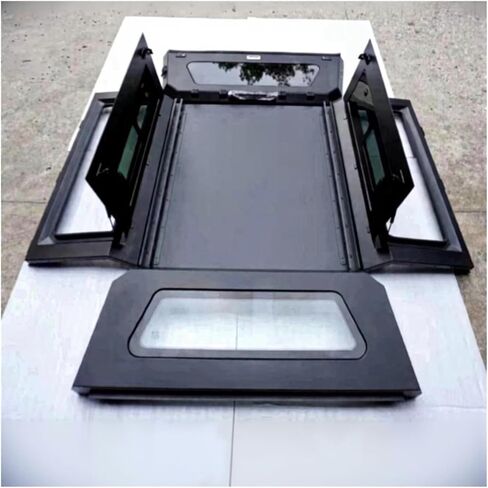 غطاء علوي لشاحنة بيك اب 4 × 4 للطرق الوعرة متوافق مع سيارة تشيفي سيلفرادو 1500 جي إم سي سييرا شديدة التحمل من الألومنيوم مقاومة للتسرب، مظلة علوية صلبة Hilux Vi in Kuwait