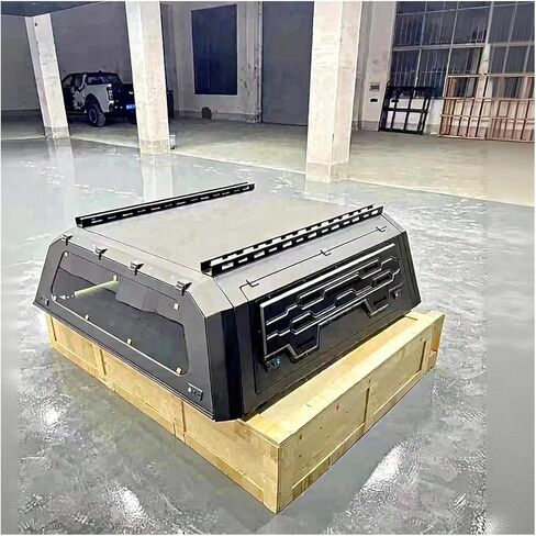 غطاء علوي لشاحنة بيك اب 4 × 4 للطرق الوعرة متوافق مع سيارة تشيفي سيلفرادو 1500 جي إم سي سييرا شديدة التحمل من الألومنيوم مقاومة للتسرب، مظلة علوية صلبة Hilux Vi in Kuwait