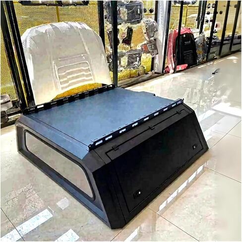 غطاء علوي لشاحنة بيك اب 4 × 4 للطرق الوعرة متوافق مع سيارة تشيفي سيلفرادو 1500 جي إم سي سييرا شديدة التحمل من الألومنيوم مقاومة للتسرب، مظلة علوية صلبة Hilux Vi in Kuwait