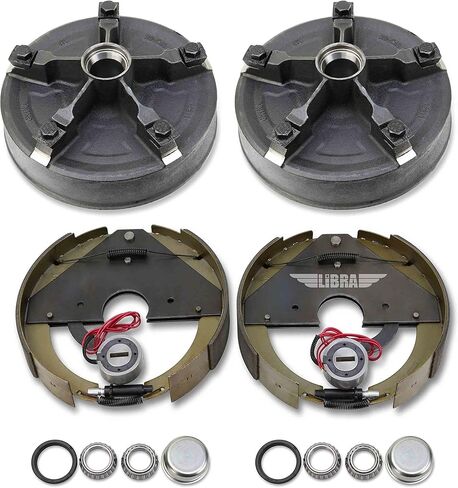 LIBRA MH8222 Mobile home trailer brake drum Kit w/ 12"x2" Mobile Home Brakes 3.1" bore in Saudi Arabia