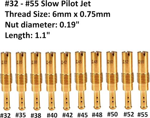 40 قطعة مجموعة نفاثة المكربن لـ Keihin PWK CVK PE OKO Carb KOSO Polini KO Jet Kit يستبدل SCL-2018090001-ZH-T-01 SCL-2018090003-ZH-T-01 SCL-2018090002-ZH-T-01 SCL-2018090002-ZH-T-02 in Kuwait