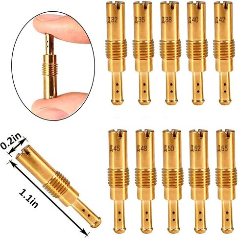 40 قطعة مجموعة نفاثة المكربن لـ Keihin PWK CVK PE OKO Carb KOSO Polini KO Jet Kit يستبدل SCL-2018090001-ZH-T-01 SCL-2018090003-ZH-T-01 SCL-2018090002-ZH-T-01 SCL-2018090002-ZH-T-02 in Kuwait